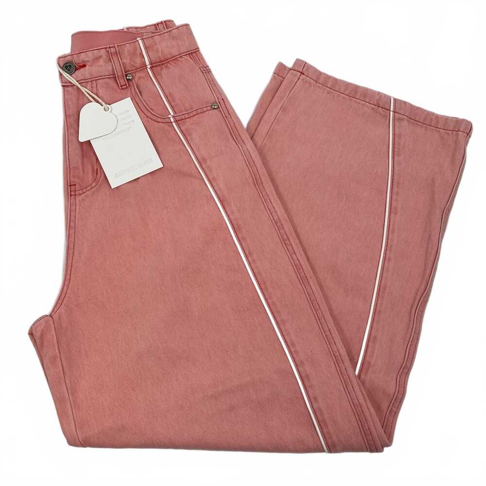Aelfric Eden Pink Barrel Leg Jeans | Regular 26 in China Cotton
